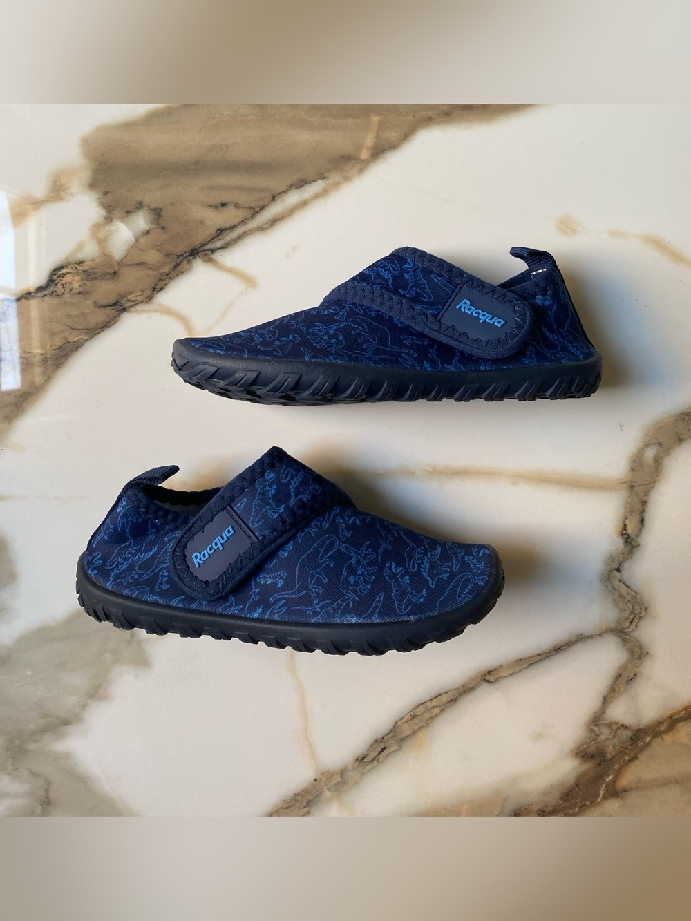 Racqua Navy Blue Toddler Quick Dry Slip On Water Shoes (Size 10 Toddler)